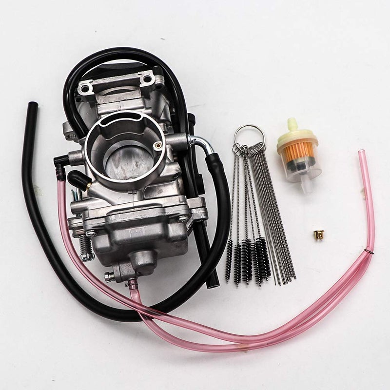 KIPA Carburetor For Yamaha TTR225 TTR 225 Dirt Bike 1999-2004, Replace OEM Part Number 5FG-14901-00-00, With Carbon Dirt Jet Cleaner Tool Kit & Fuel Filter - Image 3